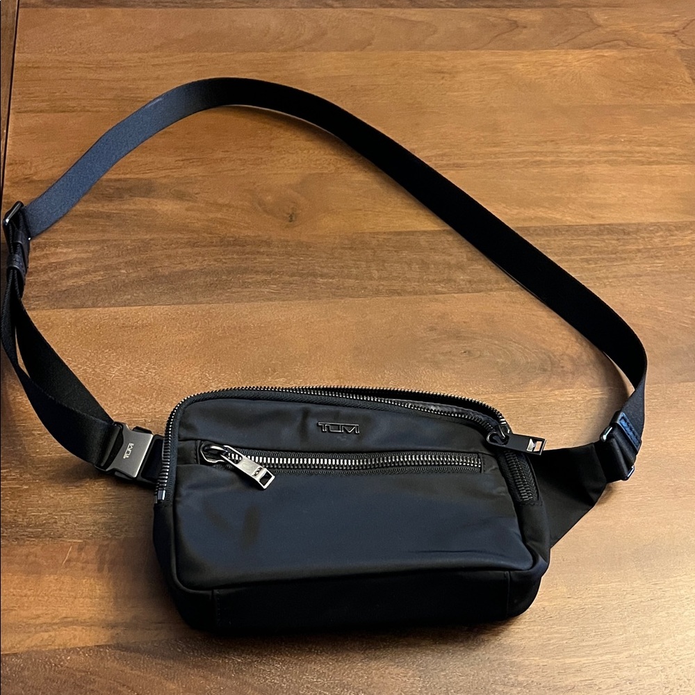 Tumi Black Belt Bag